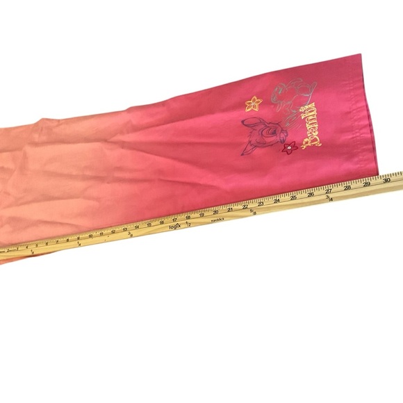 Disney Coral Gradient Pajama Pants with Elastic Waistband and Soft Fabric - Picture 7 of 8